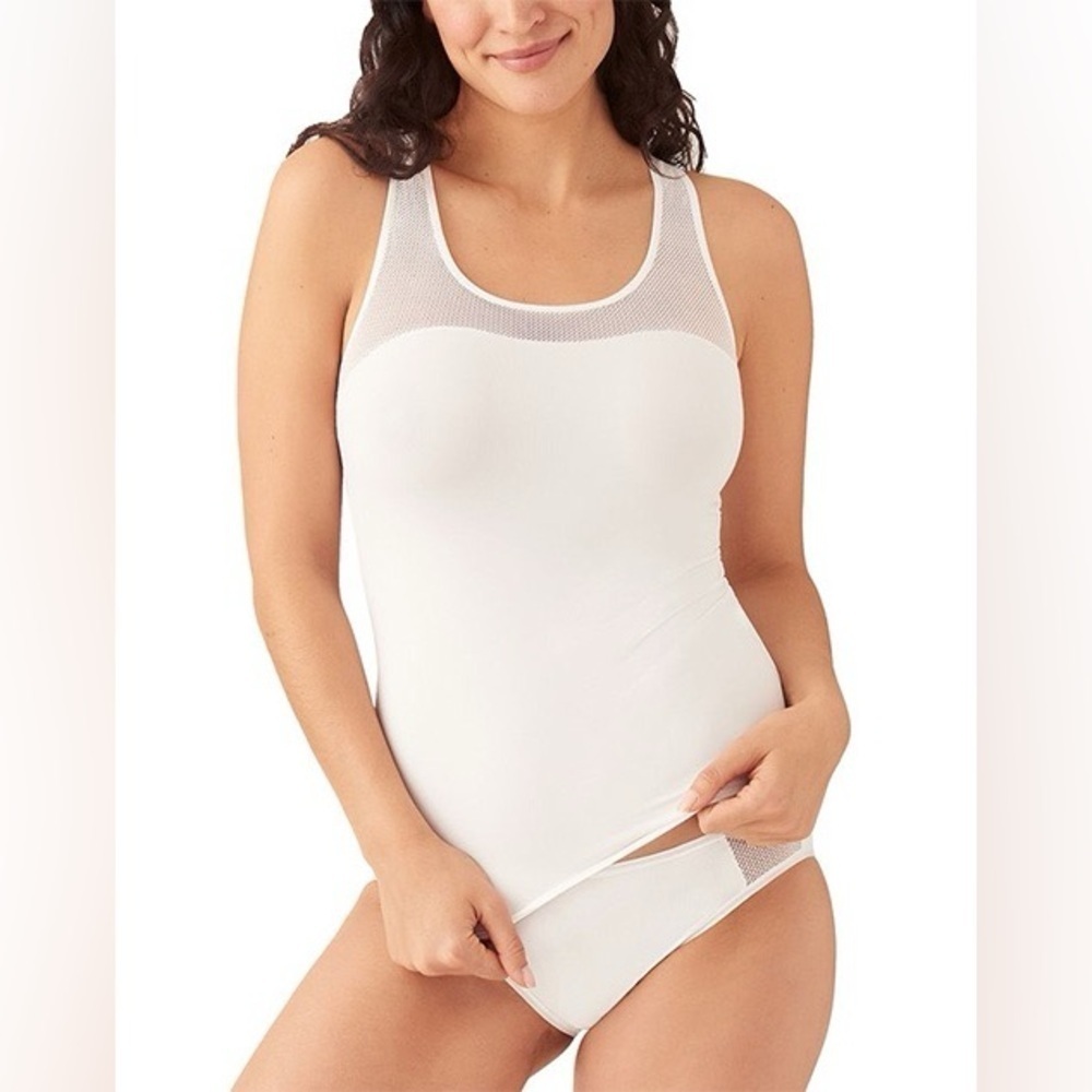 Wacoal Keep Your Cool Tank Top, White, Size S